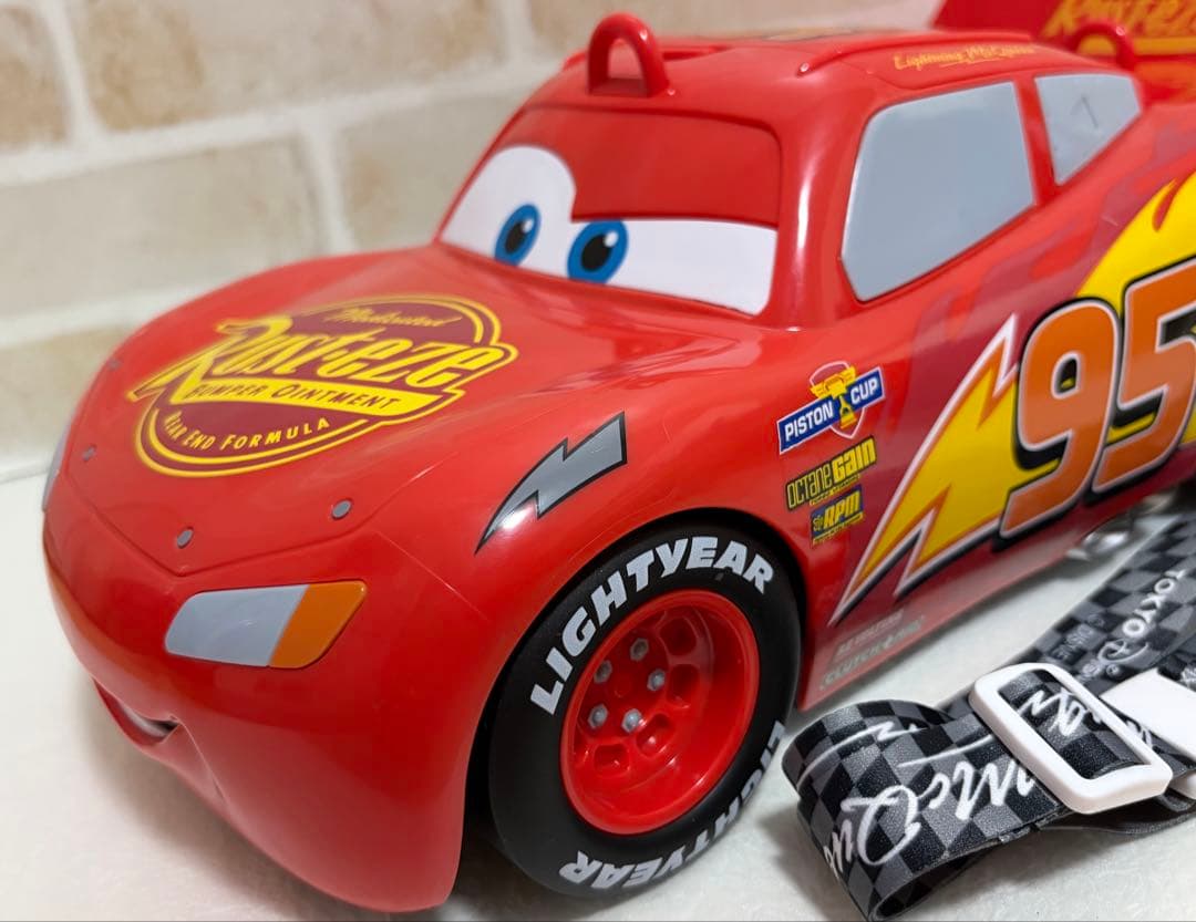 【美品・中古】東京ディズニーリゾート　ポップコーンバケット　カーズ