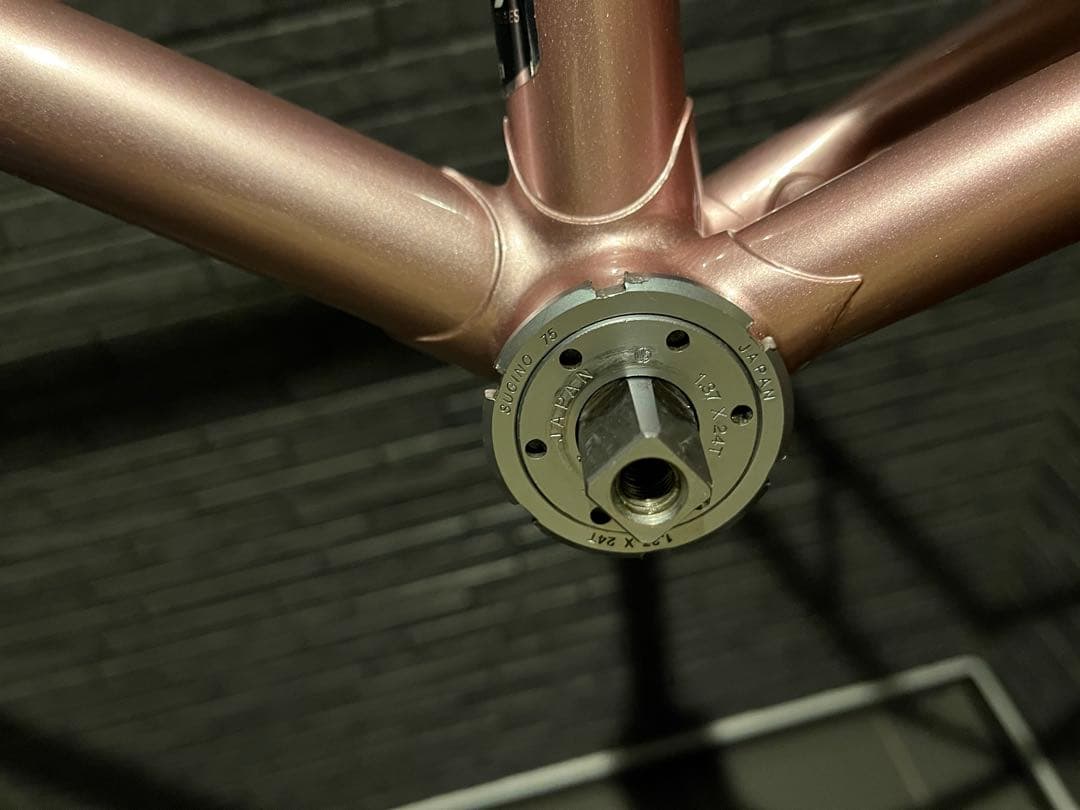 BRIDGESTONE njs フレームセット BB付き ピスト 競輪