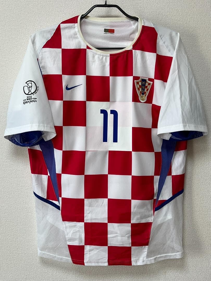 【正規品 オーセンティック】2002W杯クロアチア代表 ボクシッチ L ナイキ