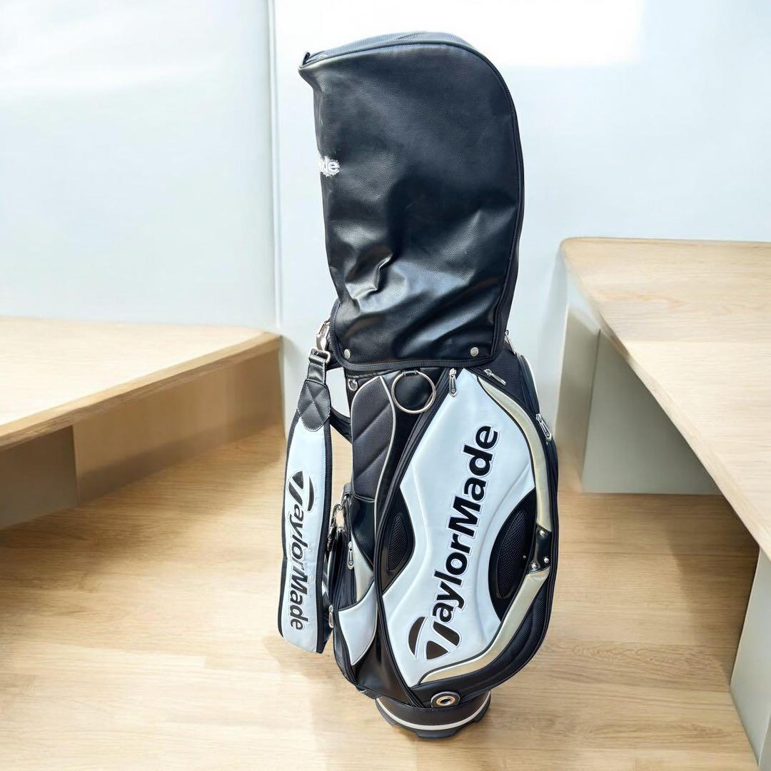 【王道本格派】TaylorMade キャディバッグ 5分割 自立型 動作良好
