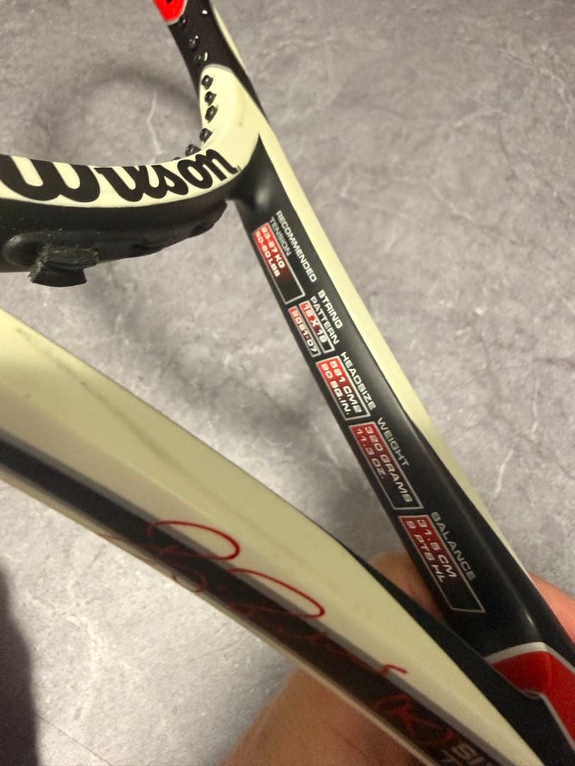 Wilson - K six one 90 - グリップ 3