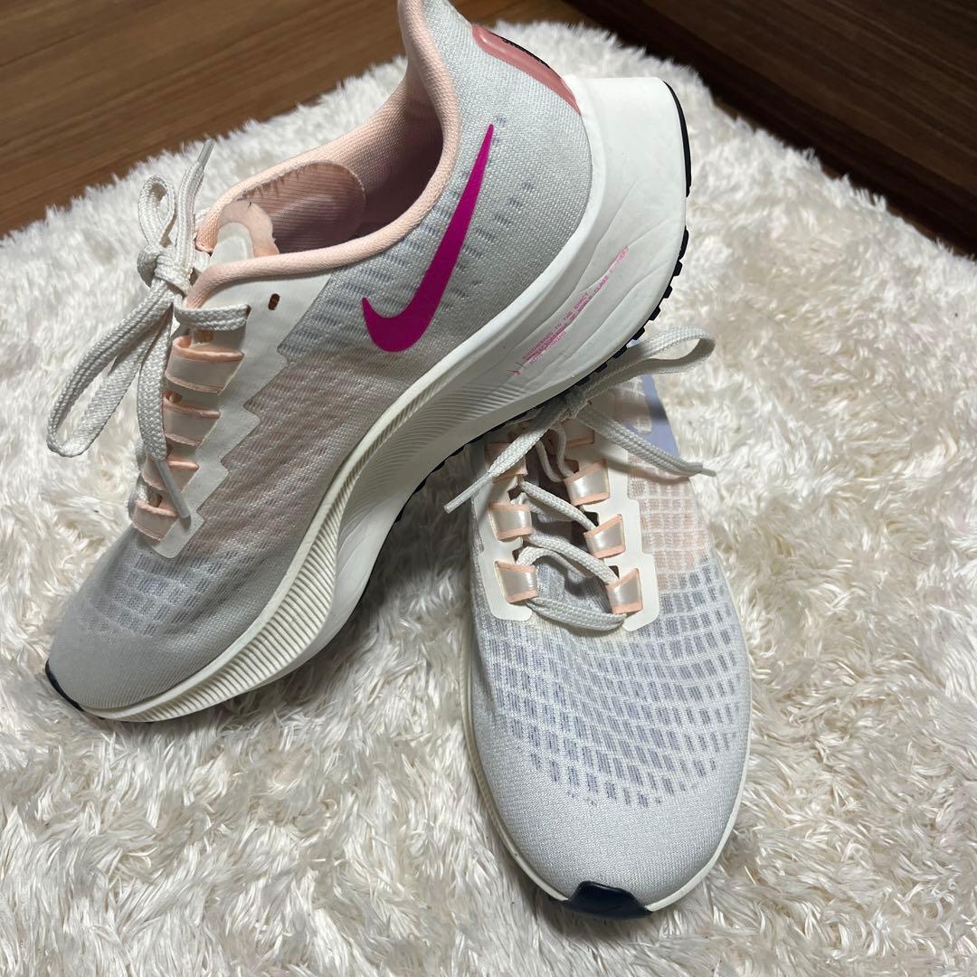 NIKEズームペガサス37 BQ9647-102 IVORY/GHOST24.5
