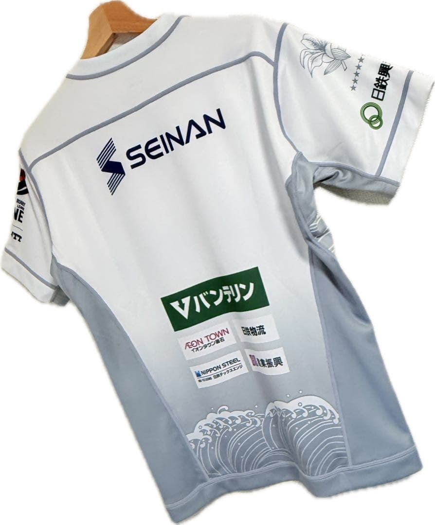 新品 日本製鉄シーウェイブス 24-25 レプリカジャージー ユニフォーム S