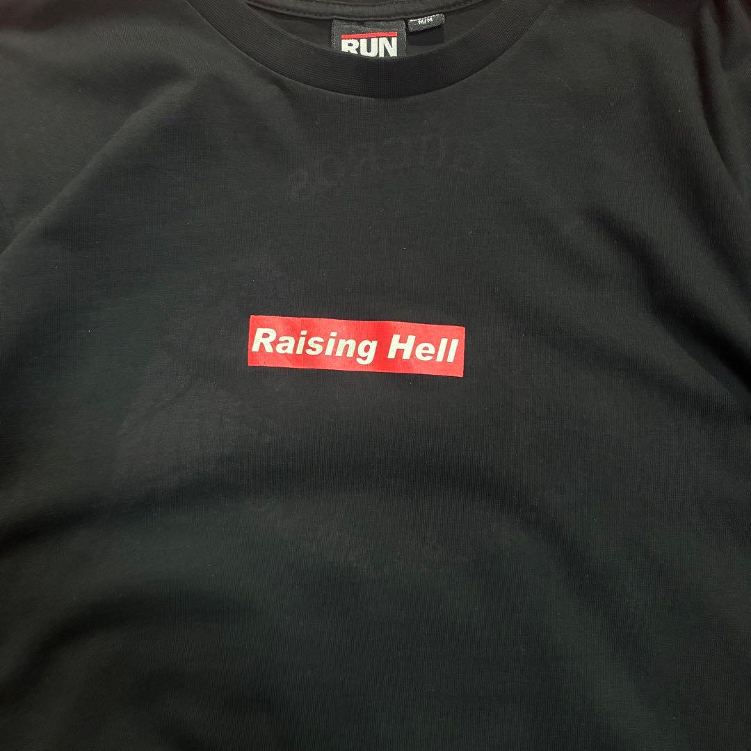 RUN DMC Raising Hell Black Tee　ラップTシャツ