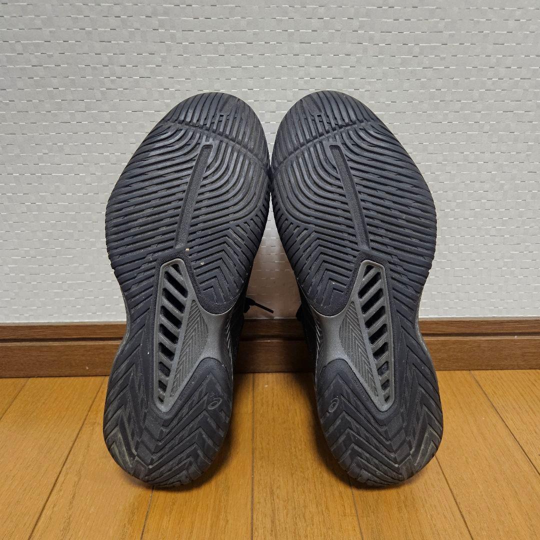 極美品☆ ASICS GELBURST 27 バスケットボールシューズ 黒