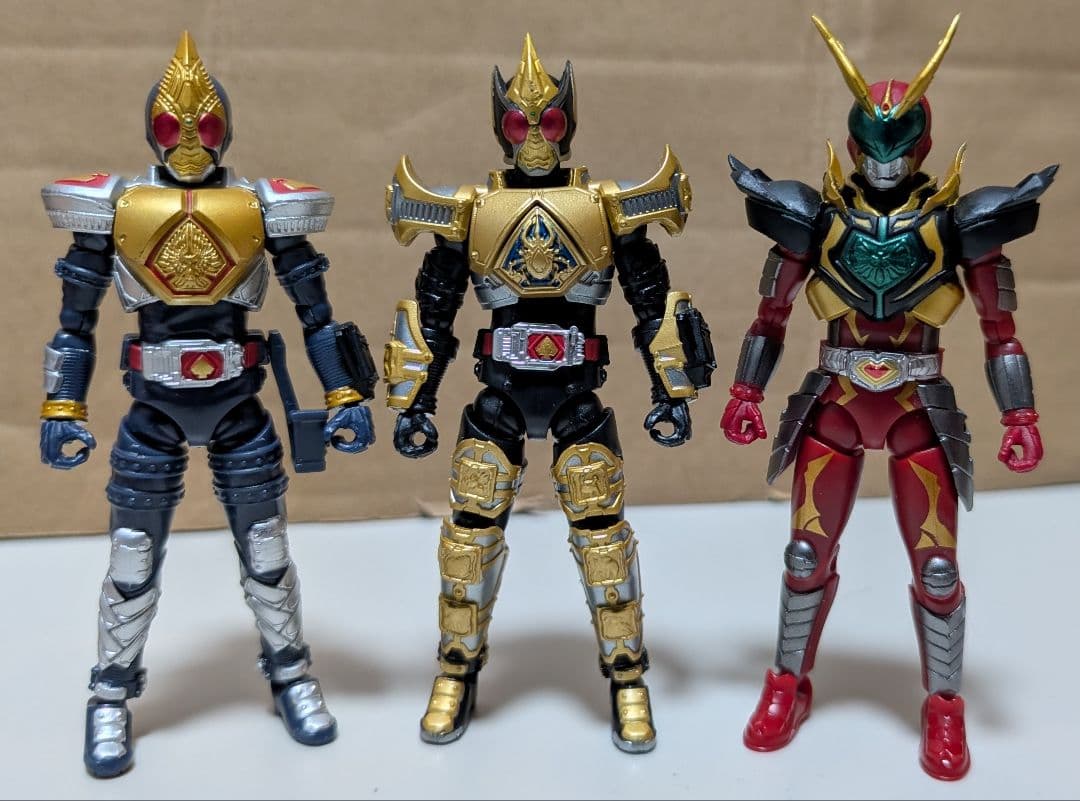 掌動 仮面ライダー剣 キングフォーム & ジャックフォーム セット