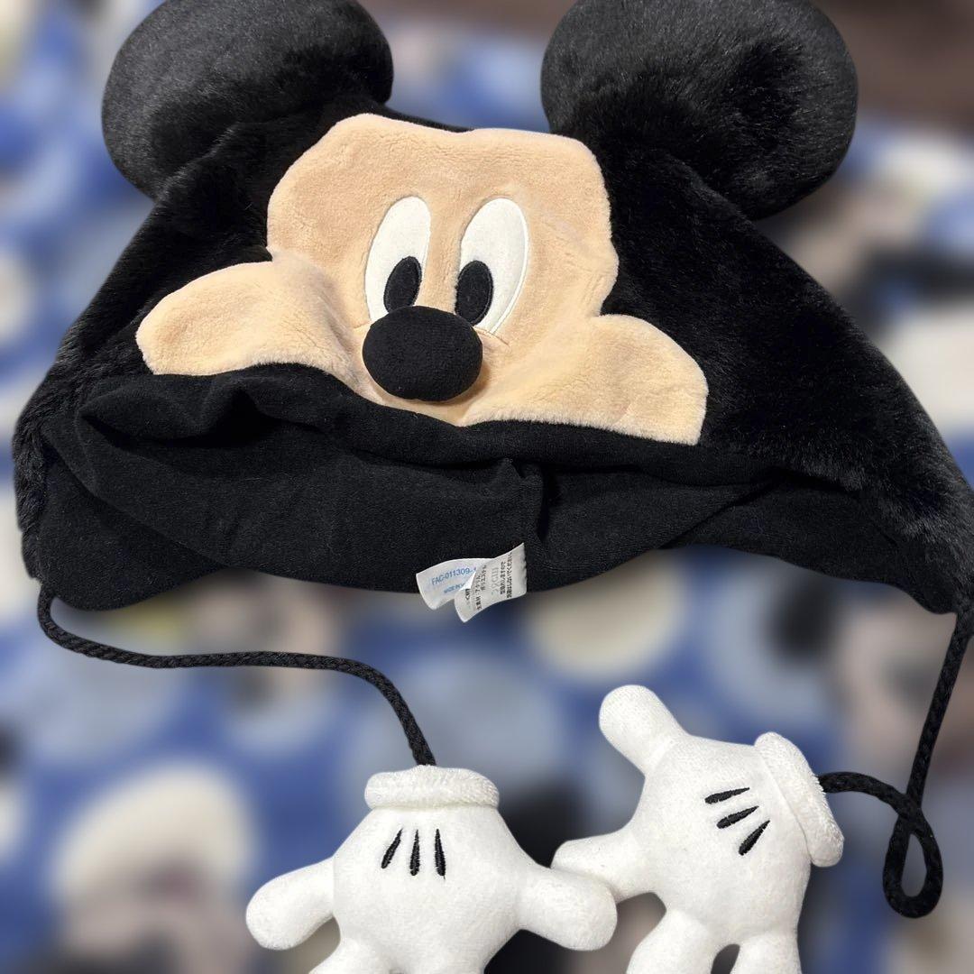 東京ディズニーリゾート ミッキー ファンキャップ 耳付きキャップ　2個セット