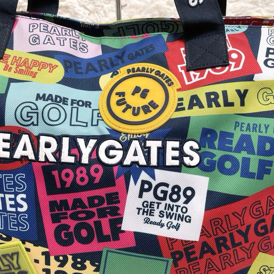 PEARLY GATES パーリーゲイツ カラフルゴルフトートバッグ ポケット