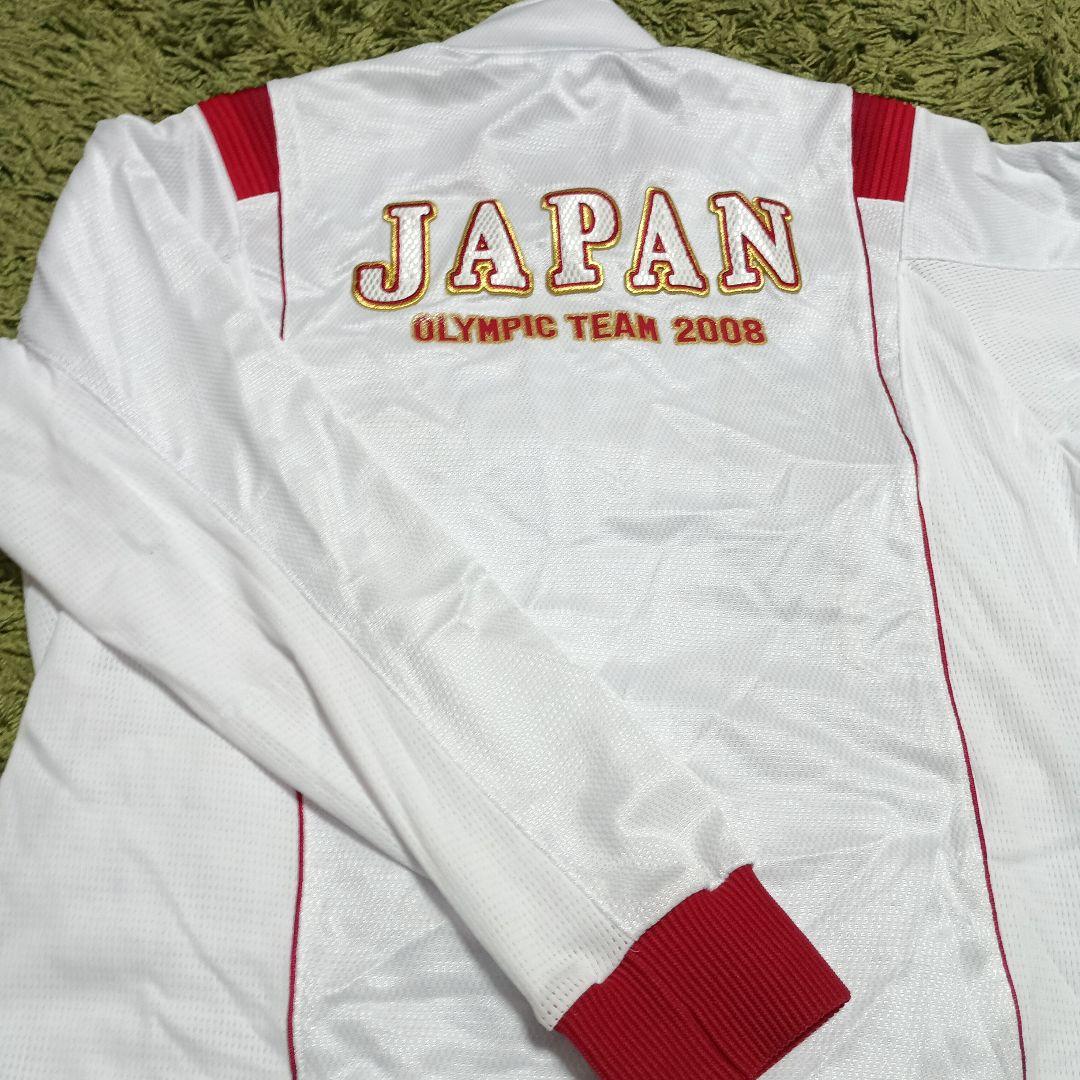 日本オリピック08上（L着丈71,身幅59,袖丈61）下（M股下74,太股25）