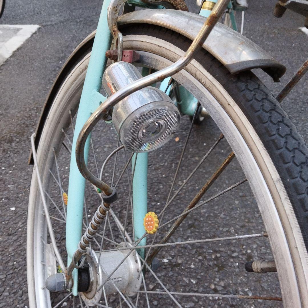 【川崎市中原区周辺　引き取り限定】子供自転車　24インチ外装6段変速　ステンレス