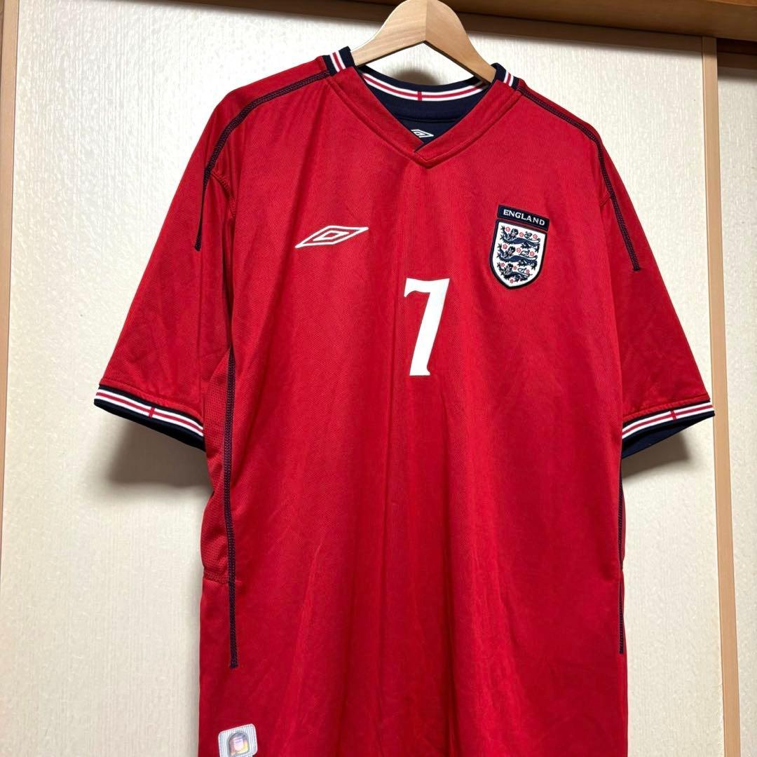 ✨良品✨ UMBRO イングランド代表 ベッカム ユニフォーム リバーシブル