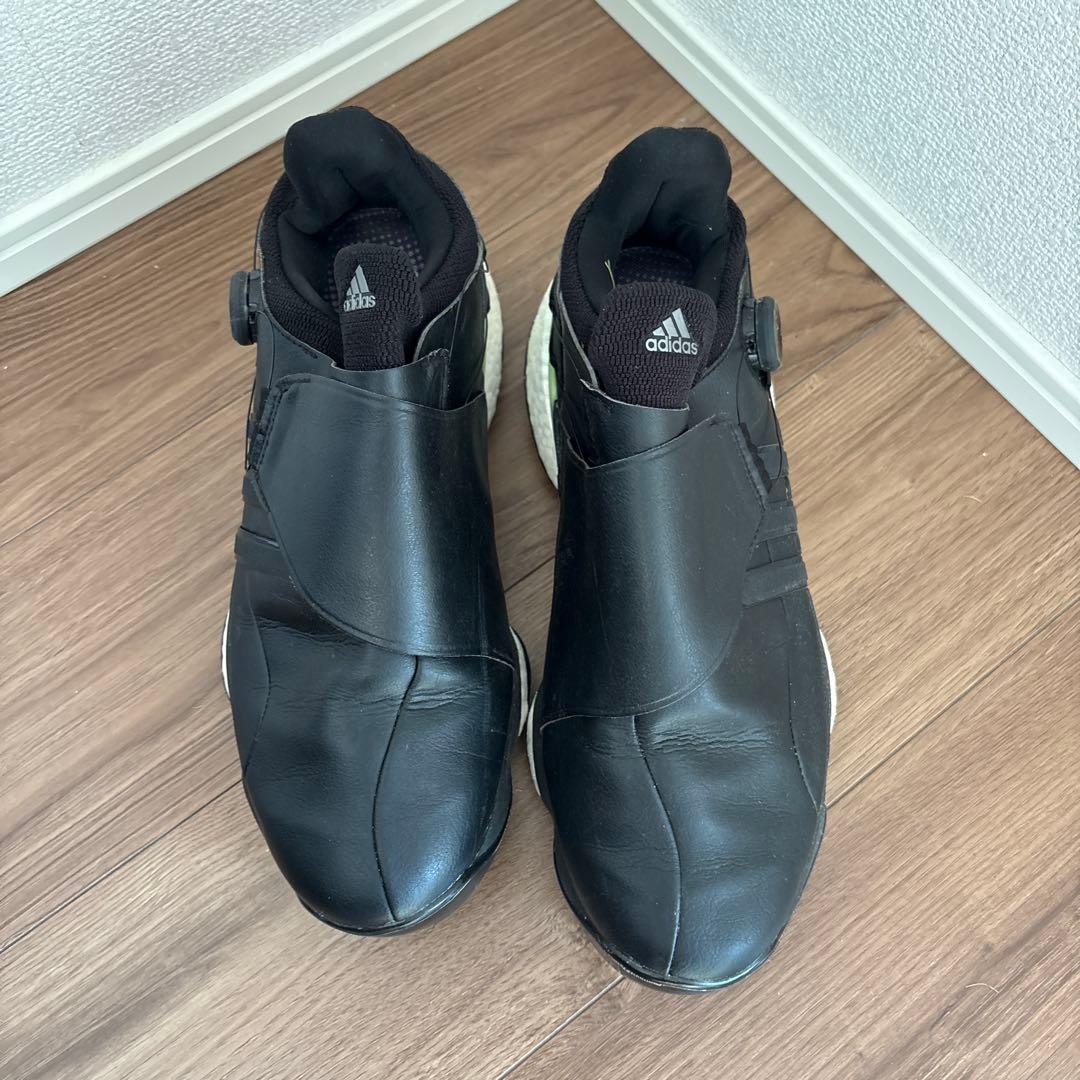 adidas BOOST ツアー360 22 ボアゴルフ　ブラック　29c