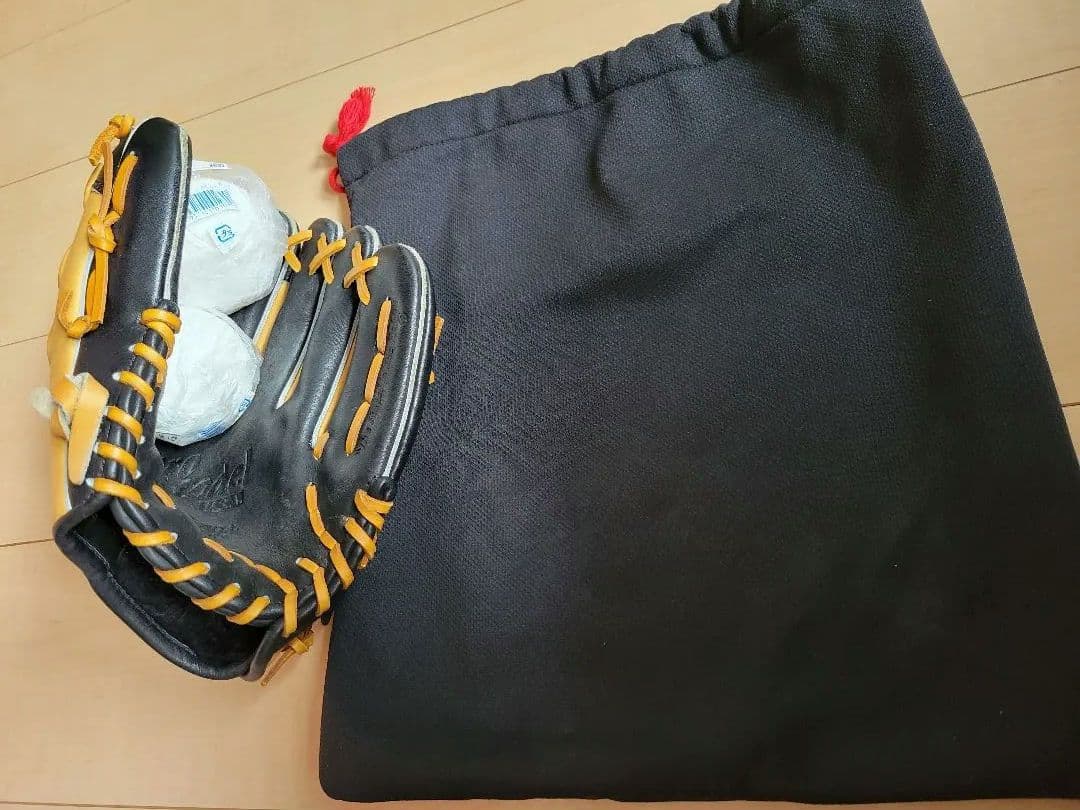 Rawlings ローリングス　プロモデルグローブとA球ボール2個　バッグ付き