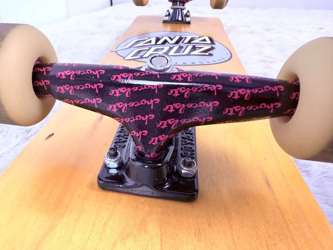超美品♪Santa Cruz スケボー コンプリート BONES REDS