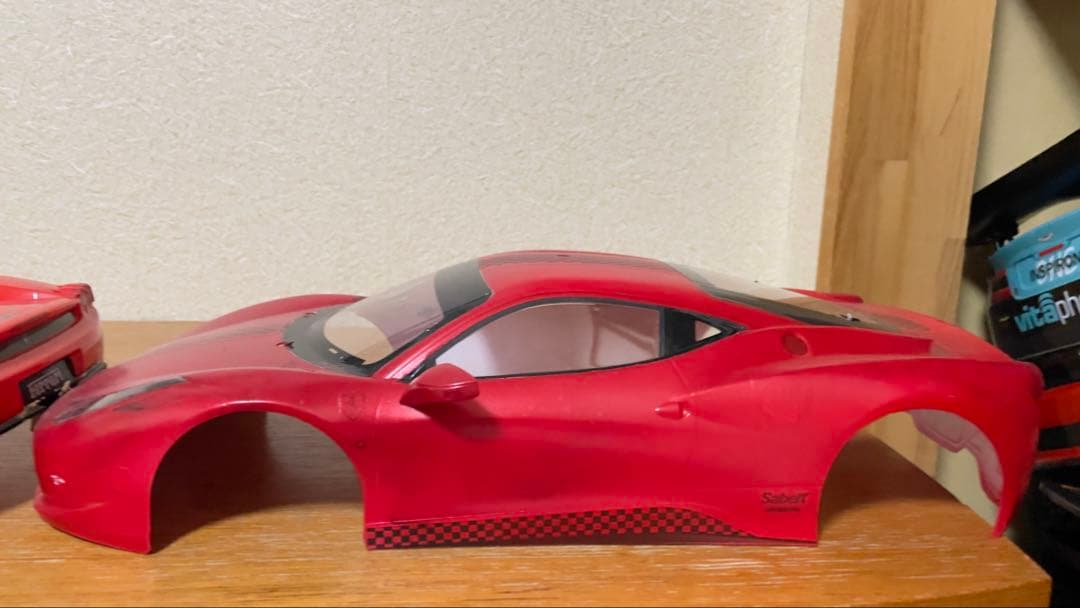 タミヤ 458イタリア エンツォ スペアボディ フェラーリ 1/10 TT-02