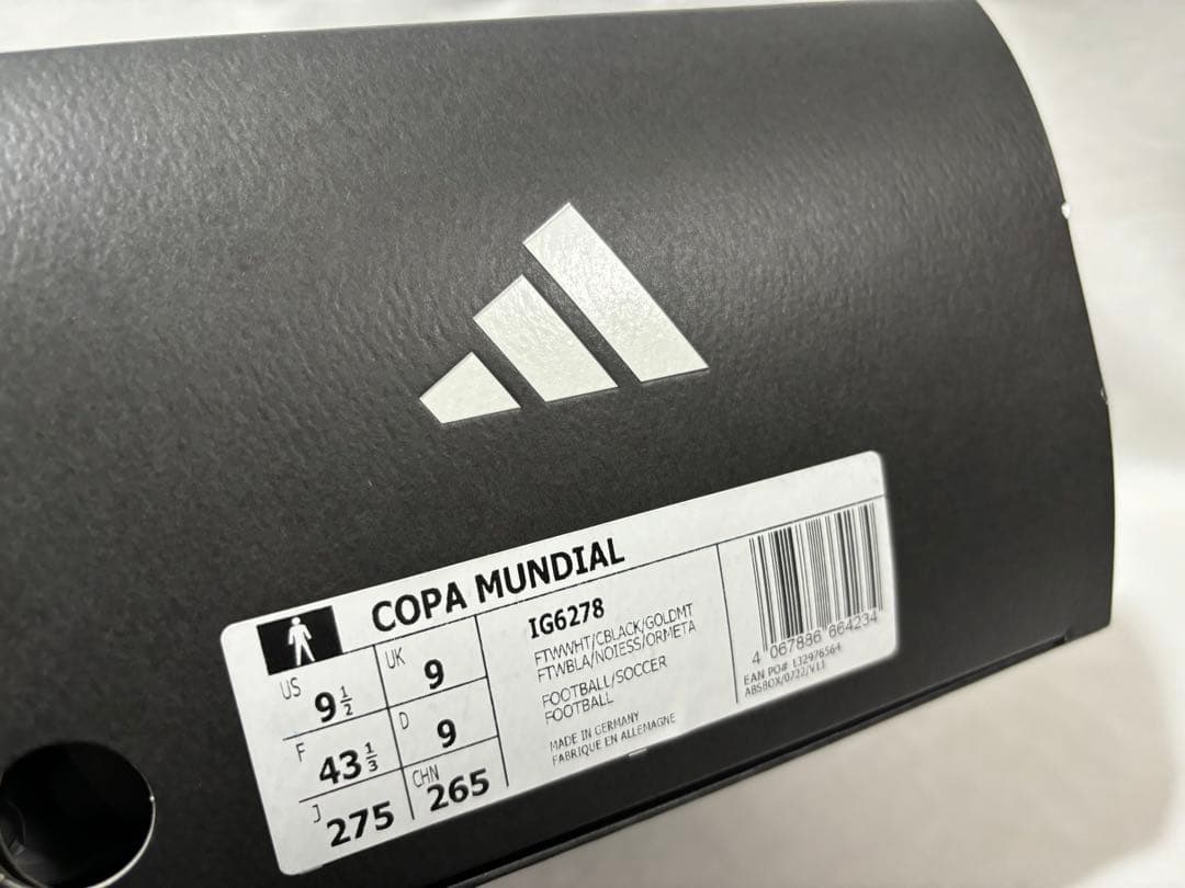 adidas copa mundial 27.5 コパムンディアル ドイツ代表