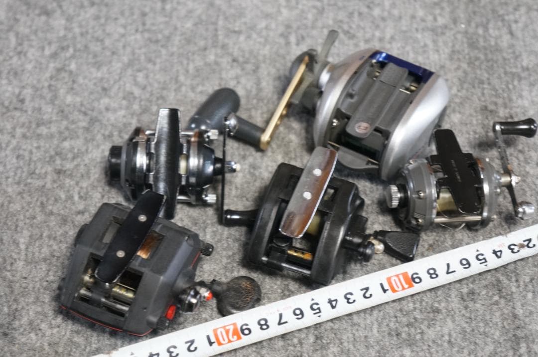 リール5点Quickfire　SLS300小船 Titanos チヌGT1000