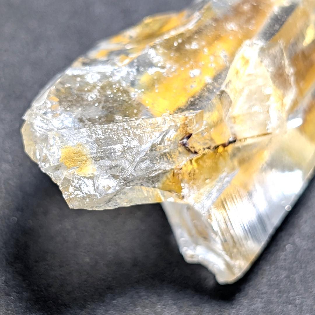 【透明度が高いコロンビア産】ゴールデンレムリアン水晶 レムリアンシードクリスタル
