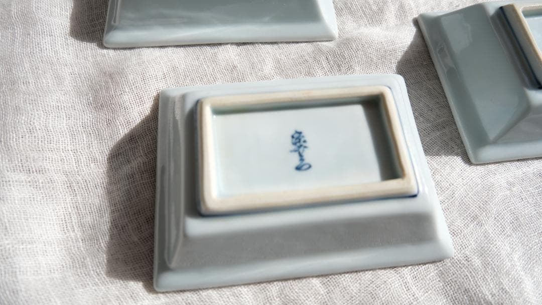 有田焼・古伊万里/舘林源右衛門・小皿4枚/中古