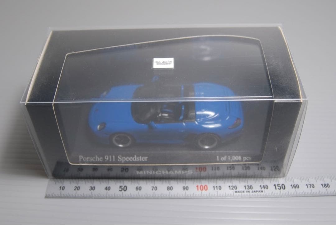 ポルシェ 911 スピードスター 1/43 ミニカー ミニチャンプス