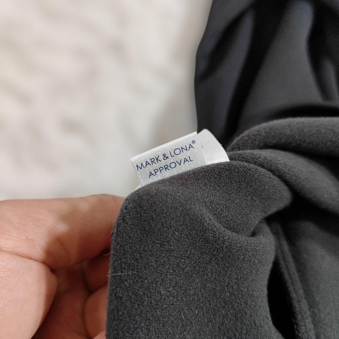 希少50/XL マーク＆ロナ フリースジャケット 黒 ゴルフ ダブルジップ