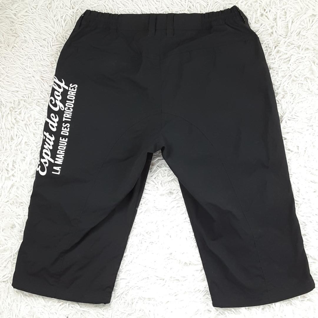 美品◎ルコックスポルティフ サイクリングウェア上下セット ブラック 黒 各L