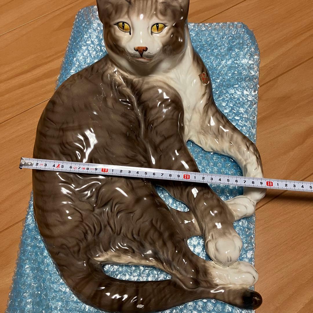 Ceramiche Ronzan 陶器製　イタリア製　猫　置物