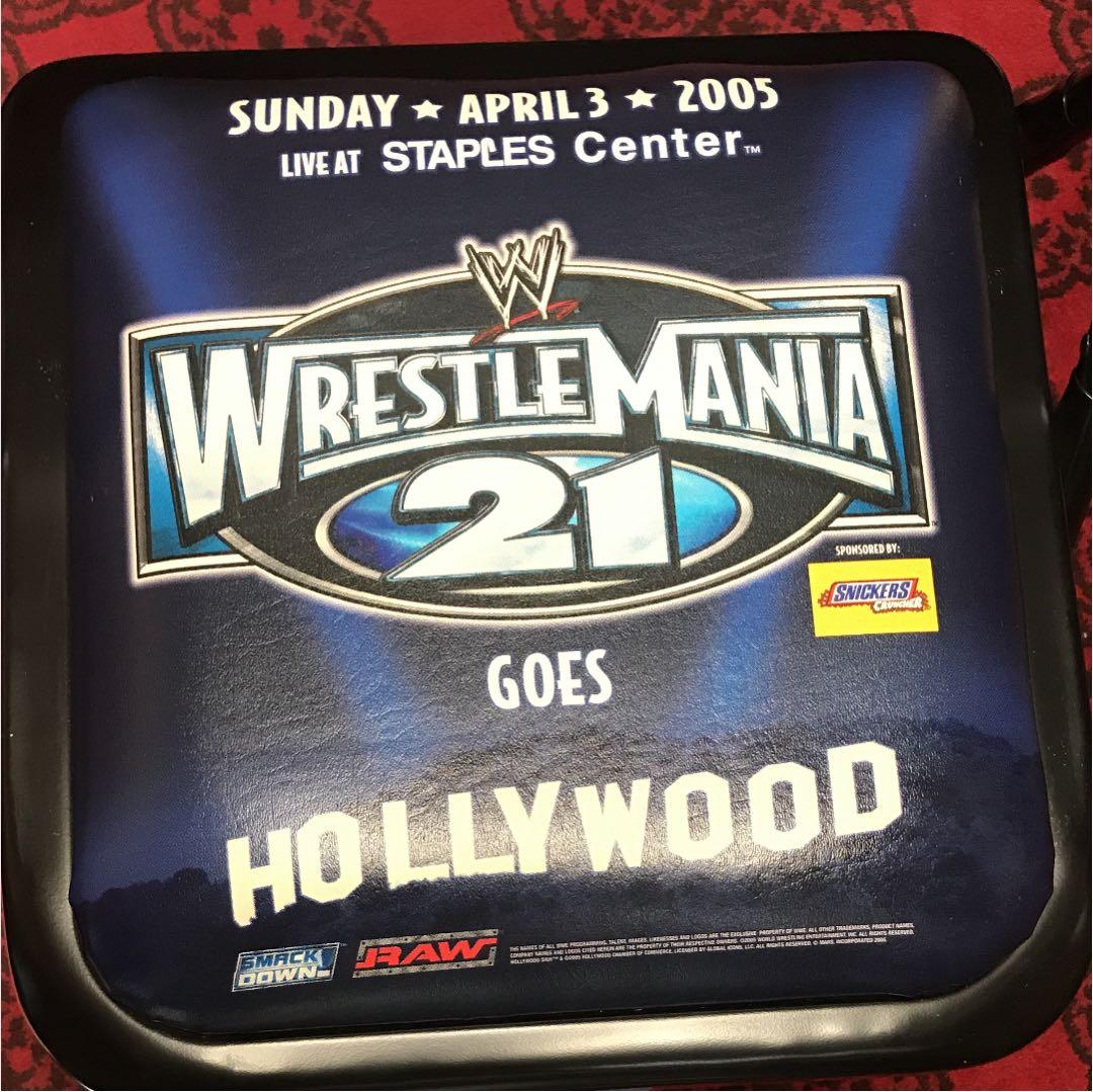 WWE WrestleMania 21 特別リングサイド パイプ椅子