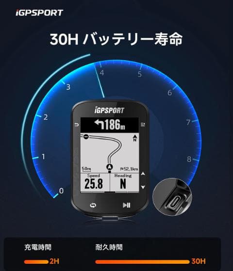 【美品】 iGPSPORT 《BSC200》 サイコン本体以外は新品・未使用