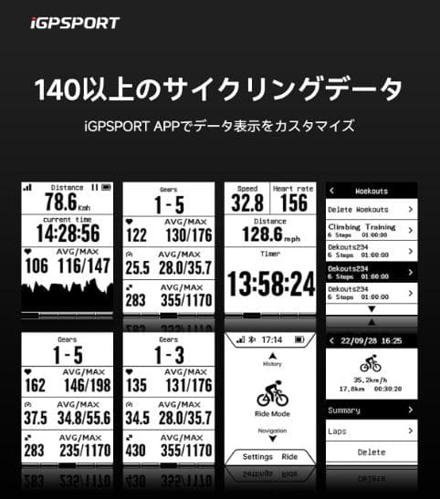 【美品】 iGPSPORT 《BSC200》 サイコン本体以外は新品・未使用