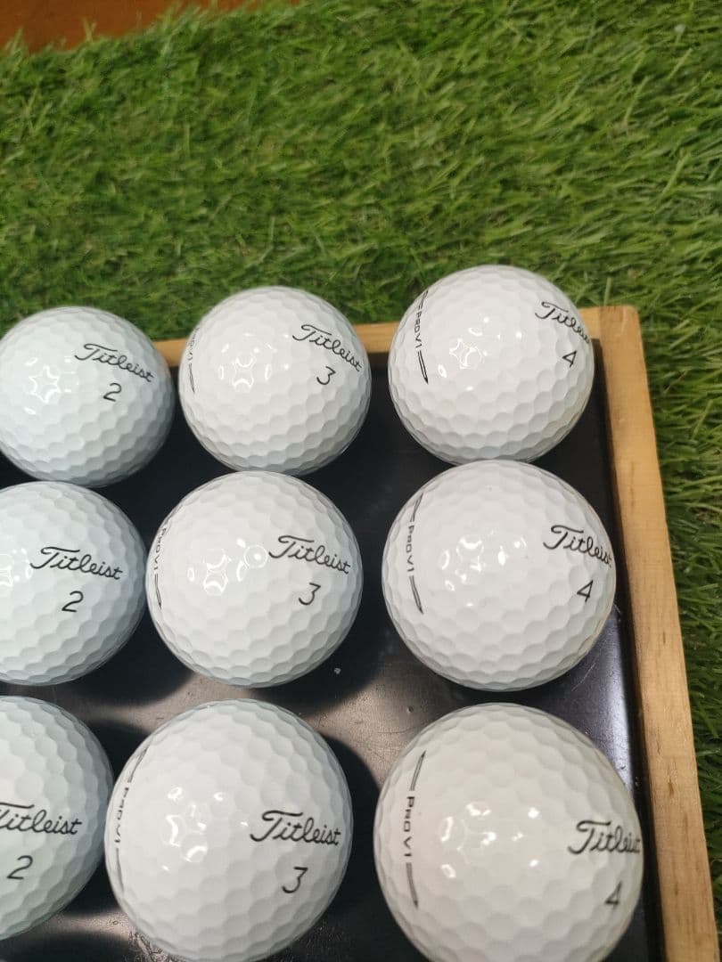 タイトリストPROV1　2023年モデル優良ロストボール20個。