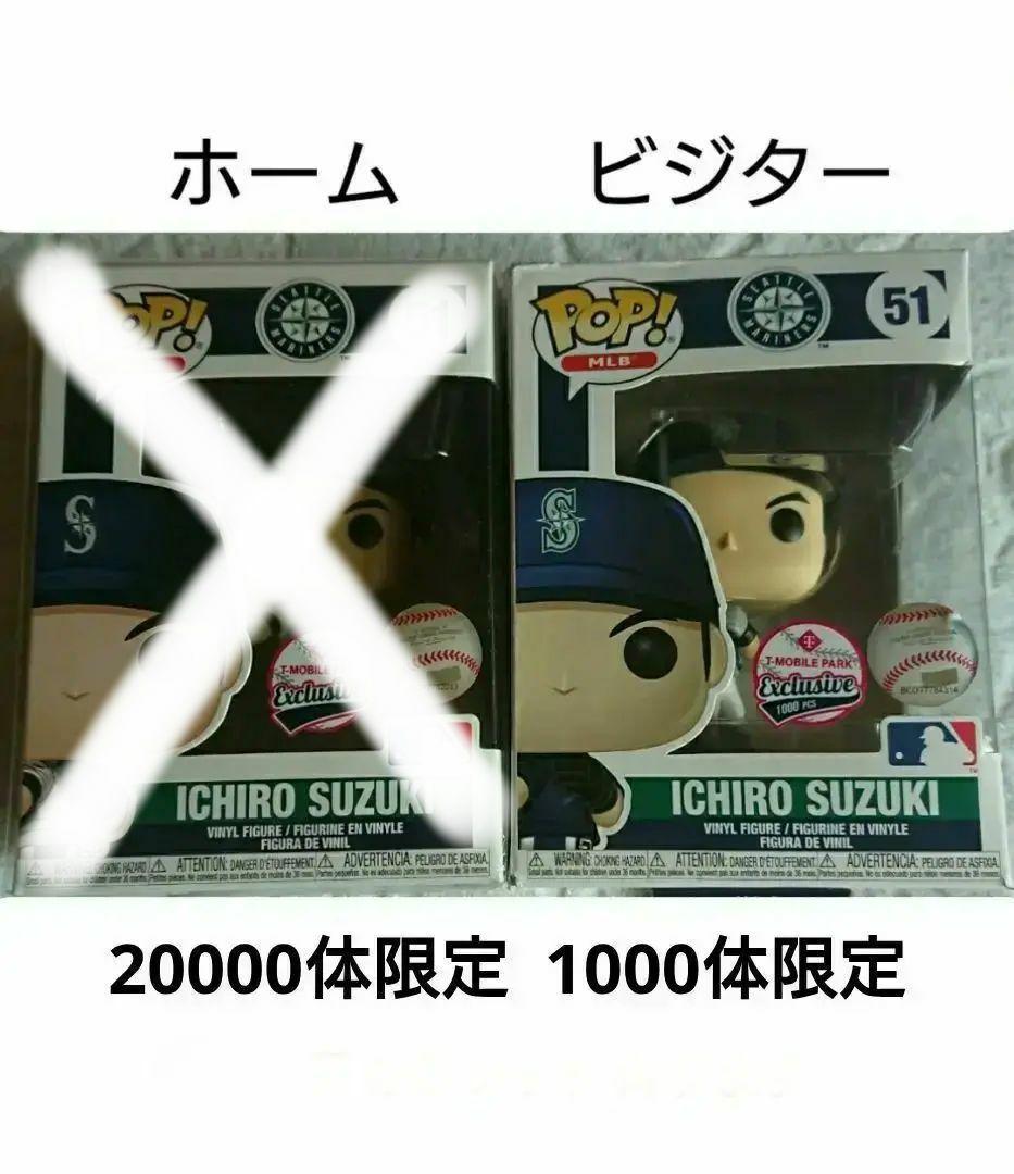 12】球場配布 イチロー ファンコ ポップ フィギュア〈ビジター〉1000体限定