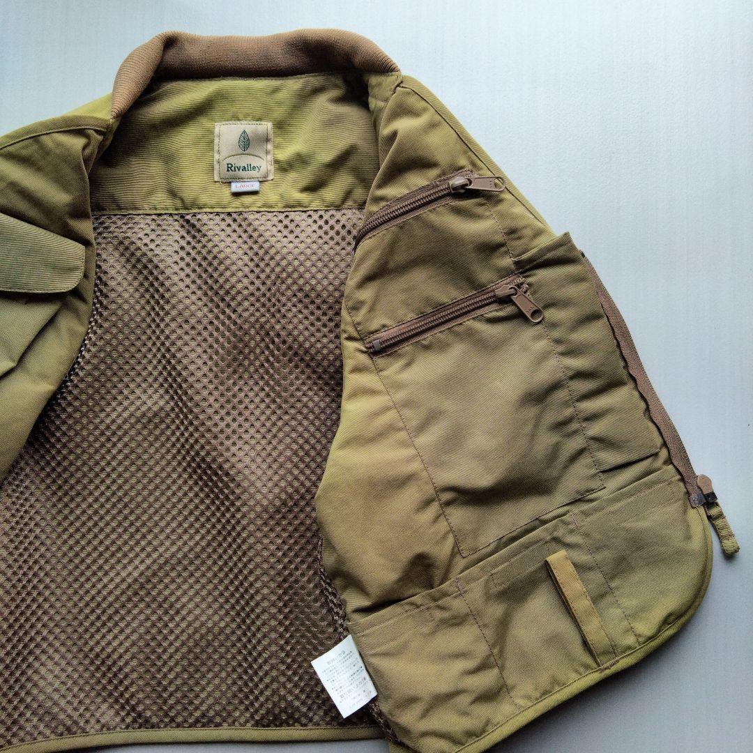 Rivalley フィッシングベスト L リバレイ
