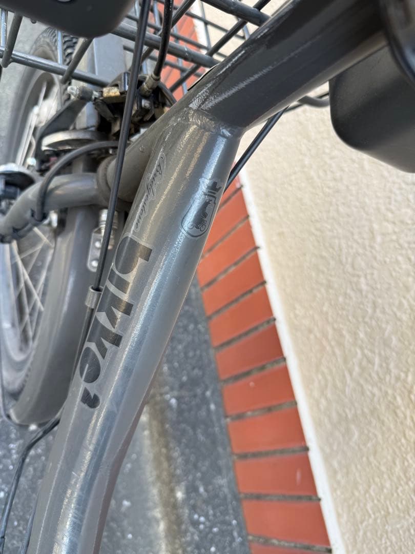 ★直接取引大歓迎★bikke2e 　電動自転車　３人乗り　ダークグレー