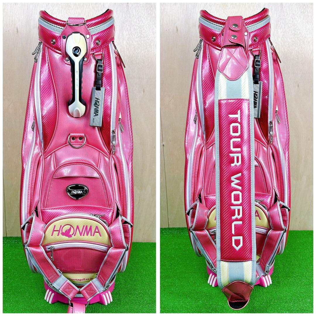 HONMA キャディバッグ イ・ボミ 限定カラー ヘッドカバー付き 限定150本