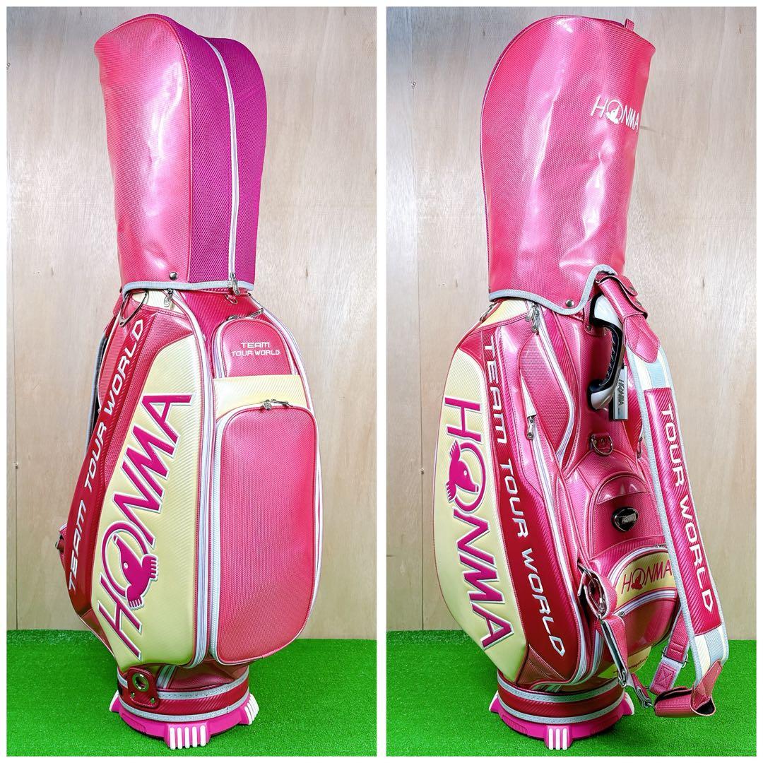 HONMA キャディバッグ イ・ボミ 限定カラー ヘッドカバー付き 限定150本