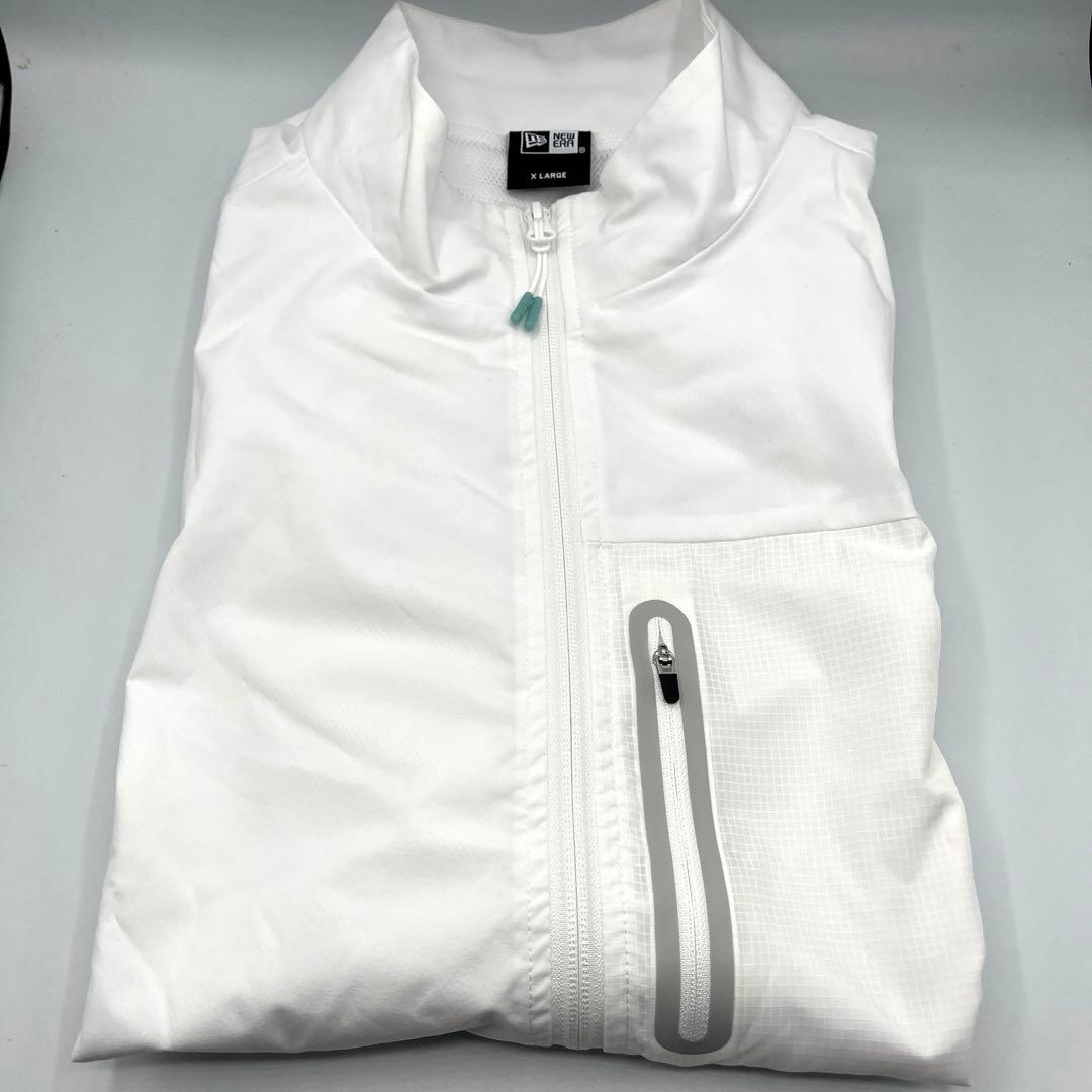 ★希少美品★ニューエラ ウーブン ナイロン フルジップ ベスト