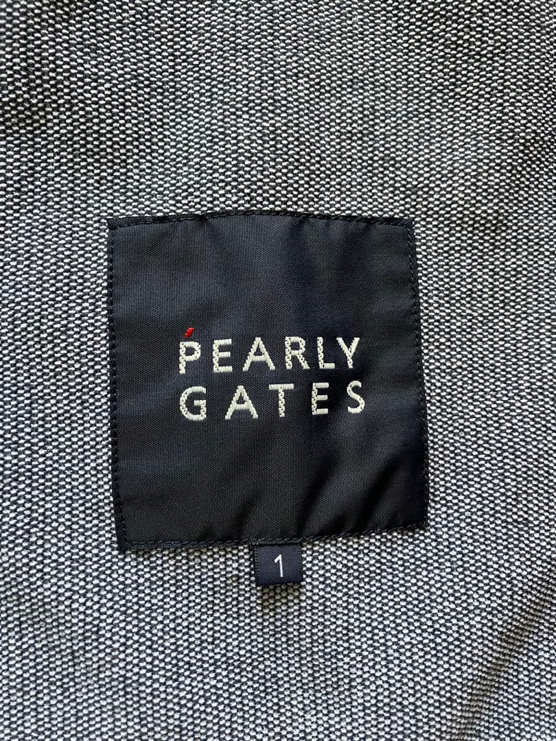 PEARLYGATES ジャガードニットジップパーカーレディース　サイズ 1