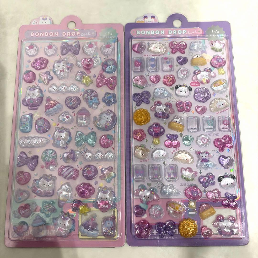 正規品ボンボンドロップシール オリジナル はちみつ　ゆにこん　にーはお　しまえな
