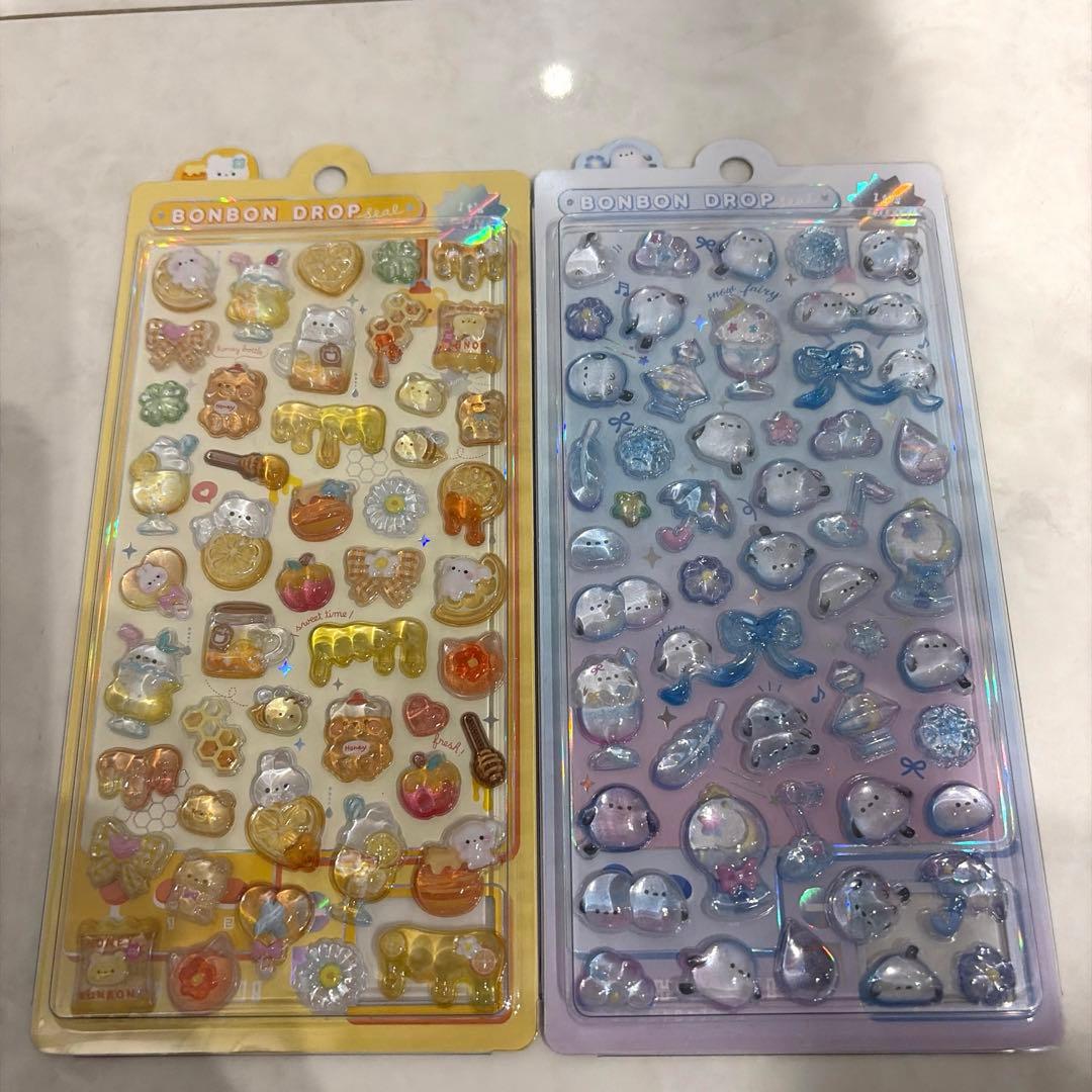 正規品ボンボンドロップシール オリジナル はちみつ　ゆにこん　にーはお　しまえな