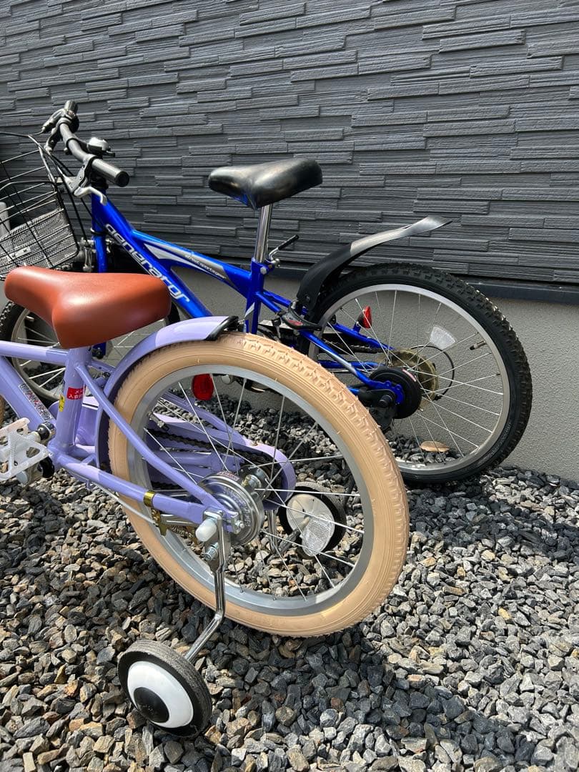 【奈良県　引き取り限定】子供用自転車　generator ブルー　変速付き