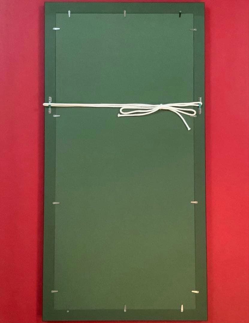 絵画・額縁・版画・志摩欣哉・蒼穹朱不二雲遊・シルクスクリーン・美術品・インテリア