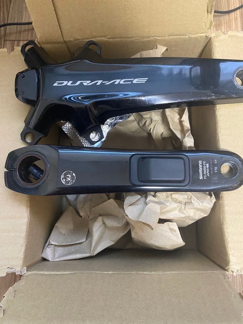 R9200-p DURA-ACE ブラック クランクセット 170mm