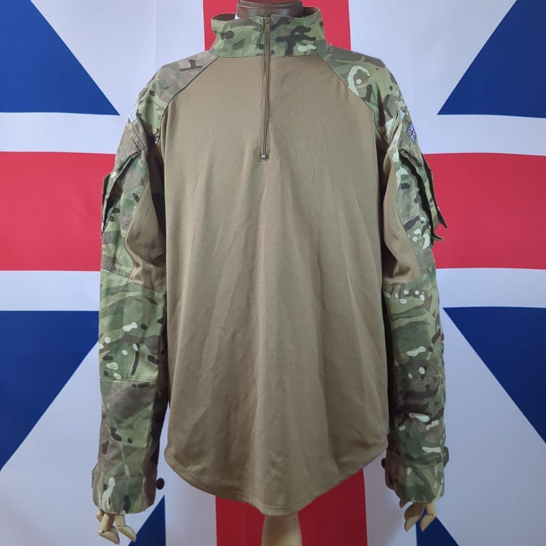 【実物】イギリス軍 コンバットシャツ MTP迷彩 UBACSメディック（衛生兵）