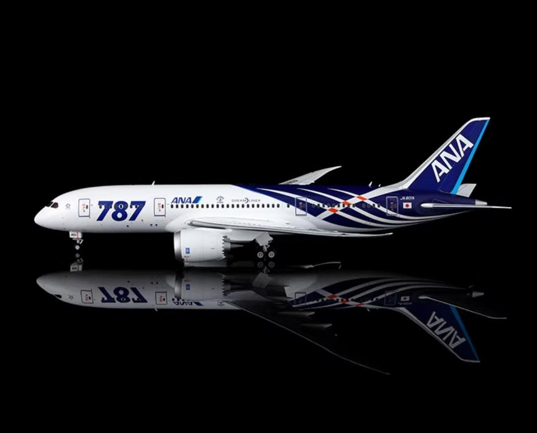 【新品・即納】鯖塗装 ANA B787-8 1/200 JA801A SQ