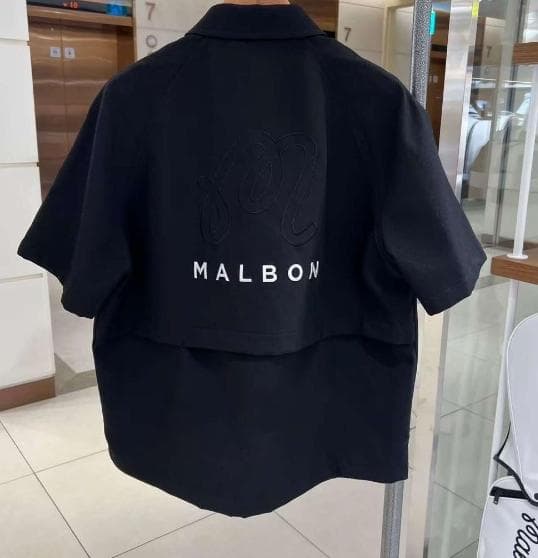 Malbon ゴルフウェア3点セット+帽子特典あり ブラック✨美品⛳