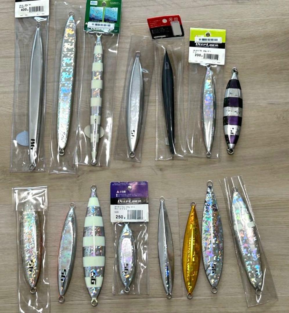ディープライナー　ジグセット②DEEPLINER スーパーグロー多数！