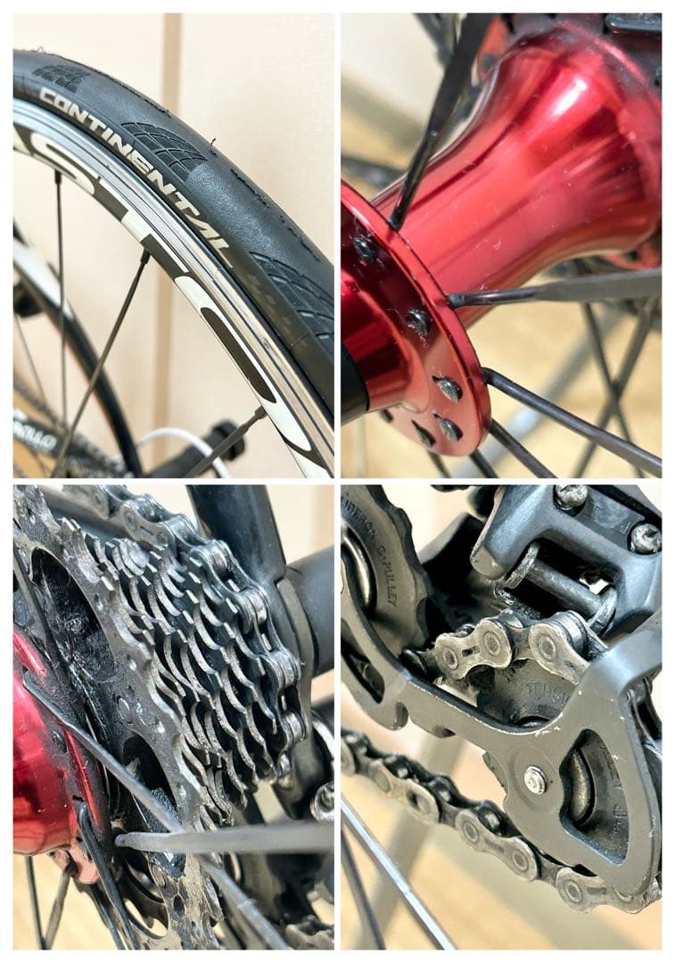 送料込 PINARELLO FP QUATTRO CARBON ホイールカスタム