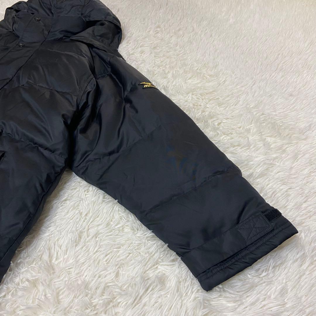 MizunoPro フード付きロングダウンジャケット ベンチコート2XL