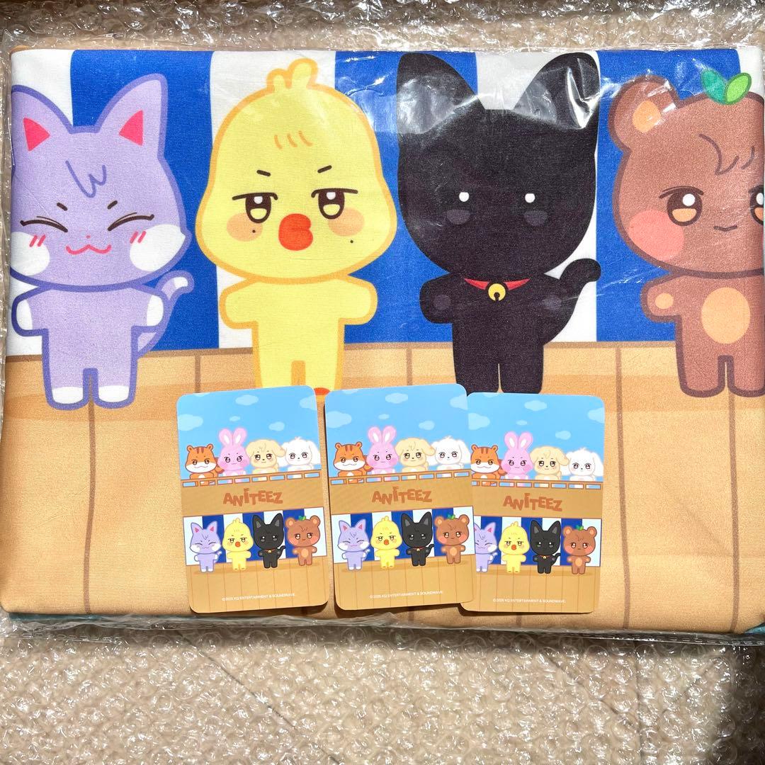 ateez aniteez スーツケースカバー XL ユニットトレカ3枚付き